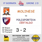 9° Giornata - Asd MOLINESE sito ufficiale   