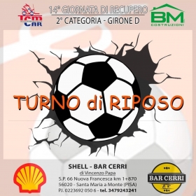 14° Giornata girone D - Asd MOLINESE sito ufficiale   