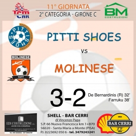 11° Giornata - Asd MOLINESE sito ufficiale   