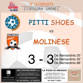 9° Giornata Stagione 2024-25 - Asd MOLINESE sito ufficiale   