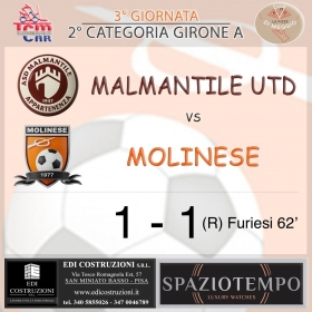 3° Giornata - Asd MOLINESE sito ufficiale   