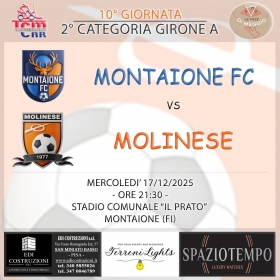 match  Day... - Asd MOLINESE sito ufficiale   