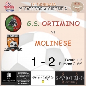 18° Giornata - Asd MOLINESE sito ufficiale   