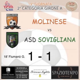 19° Giornata - Asd MOLINESE sito ufficiale   